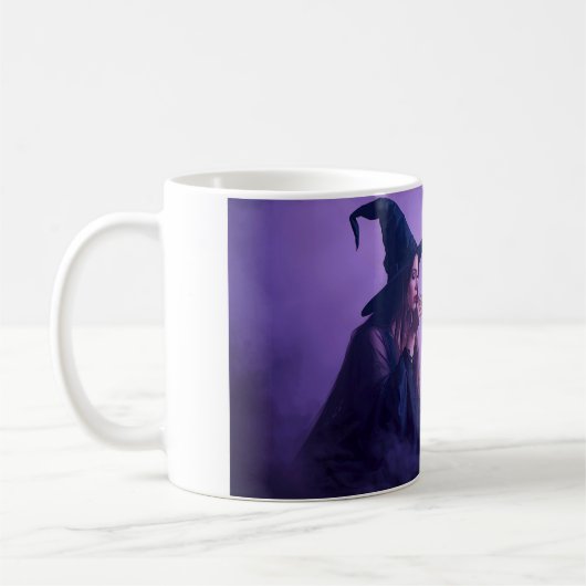 Witch Coffee Mug | Moonlight Halloween Cup コーヒーマグカップ (左)