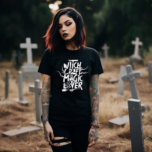 Witch Craft and Magic Lover Design Tシャツ