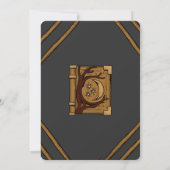 Witch Crafts Halloween Party Invitation 招待状 (裏面)