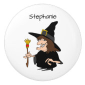 Witch Design Personalised セラミックノブ (正面)