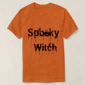 Witch, funny Halloween shirt for men,spooky season Tシャツ (デザイン正面)