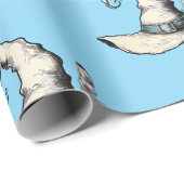 Witch Hat Blue ラッピングペーパー (ロールコーナー)