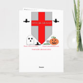 "Witch Hat Turret Room" Hallowe’en Card カード (裏面)