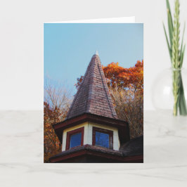 "Witch Hat Turret Room" Hallowe’en Card カード