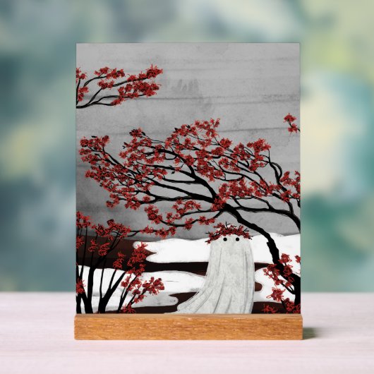 Witch Hazel Ghost アクリルサイン (ニュートラル)