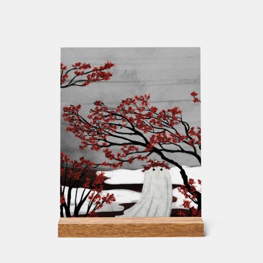 Witch Hazel Ghost アクリルサイン (正面)