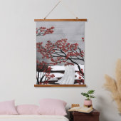 Witch Hazel Ghost 吊り下げ型タペストリー (寝室)