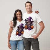 Witch Highland Halloween Cow Tシャツ (ユニセックス)