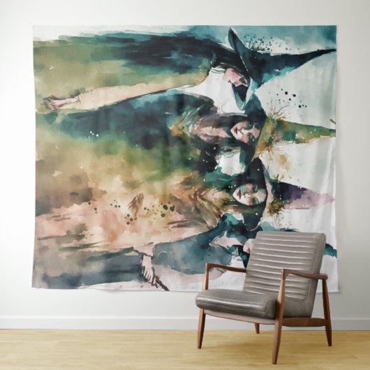 Witch illustration #1 タペストリー (インサイチュ(横))