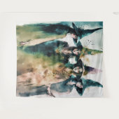 Witch illustration #1 タペストリー (正面(横))