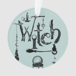 Witch Illustrative旧世界自然 オーナメント