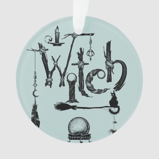 Witch Illustrative旧世界自然 オーナメント (正面)