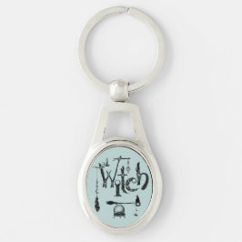 Witch Illustrative旧世界自然 キーホルダー