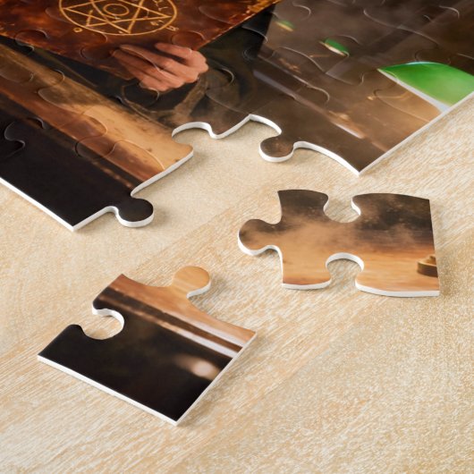 Witch in the Library ジグソーパズル (側面)