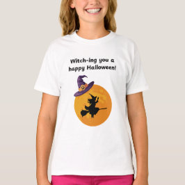Witch-ing you a happy Halloween! Tシャツ