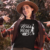 Witch Mode On, Fun Gift for her Halloween Tシャツ