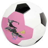 Witch On Broom サッカーボール (3/4)