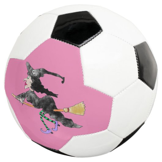 Witch On Broom サッカーボール (3/4)