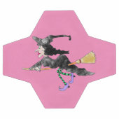 Witch On Broom サッカーボール (フラット)