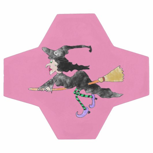 Witch On Broom サッカーボール (フラット)