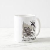 Witch Parrot left hand mug コーヒーマグカップ (正面右)