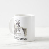 Witch Parrot right hand mug コーヒーマグカップ (正面左)