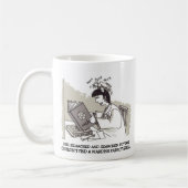 Witch Parrot right hand mug コーヒーマグカップ (左)
