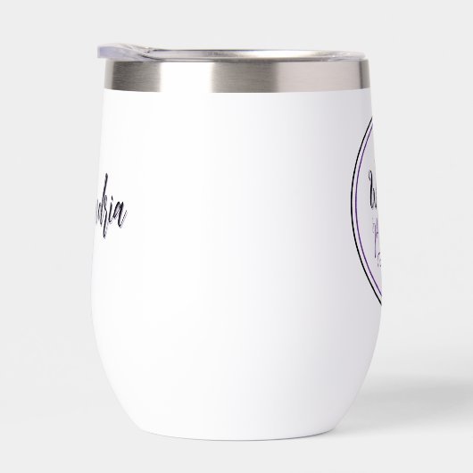 Witch Personalized Halloween Black Purple (右面)