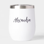 Witch Personalized Halloween Black Purple (背面)