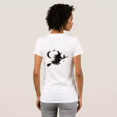 Witch Please | 面白いハロウィンの名言 Tシャツ (裏面フル)