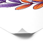 Witch Please Highland Cow Halloween ポスター (コーナー)