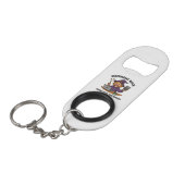 Witch Please, I’m an Accountant – Stainless Steel  キーホルダー栓抜き (正面アングル)