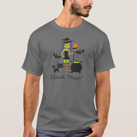 Witch, please! tシャツ (正面)