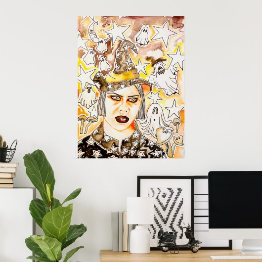 Witch Poster ポスター (ホームオフィス)