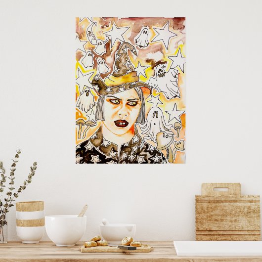 Witch Poster ポスター (キッチン)