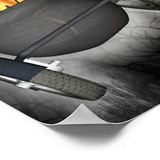 Witch Poster - Biker Witch ポスター (角)