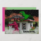 WiTCH RADIO （カスタマイズ可能） by Slipperywindow Invite 招待状 (正面/裏面)