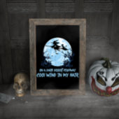 Witch Riding Brooms On A Dark Desert Highways ポスター