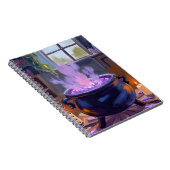 Witch’s Cauldron Halloween Spooky ノートブック (右側)