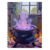 Witch’s Cauldron Halloween Spooky ノートブック (正面)