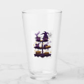  Witch�s Library Cat タンブラーグラス (正面)