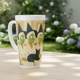 Witch Spa Day Funny Humor  カフェラテマグ