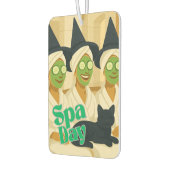 Witch Spa Day Funny Humor  カーエアーフレッシュナー (左)