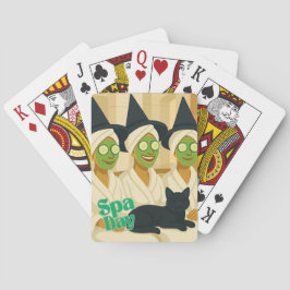 Witch Spa Day Funny Humor  トランプ
