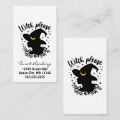 Witch Tarot Reading Business Card 名刺 (正面/裏面)