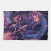 Witch tea towel キッチンタオル (横)
