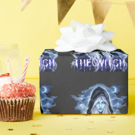 Witch-theme halloween ラッピングペーパー