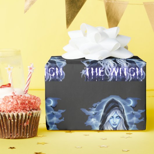 Witch-theme halloween  ラッピングペーパー (誕生日パーティー)