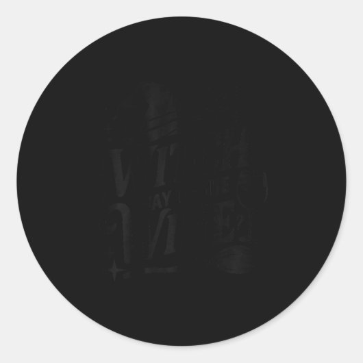 Witch Way To The Wine Funny Drinking Halloween Cos ラウンドシール (正面)