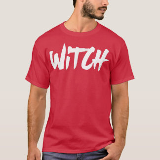 Witch Word Wiccan Religion Spellcaster Tシャツ